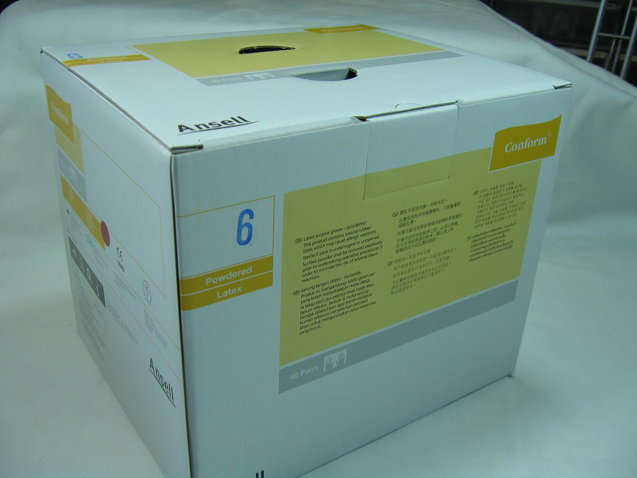 手術手袋(conform)