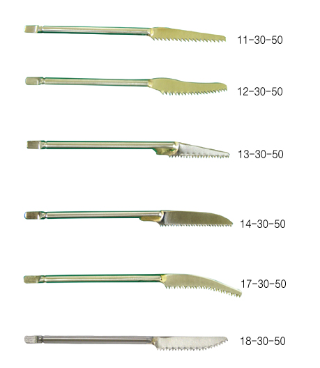 reciprocating blade- 硬い整形外科(14-30-50)