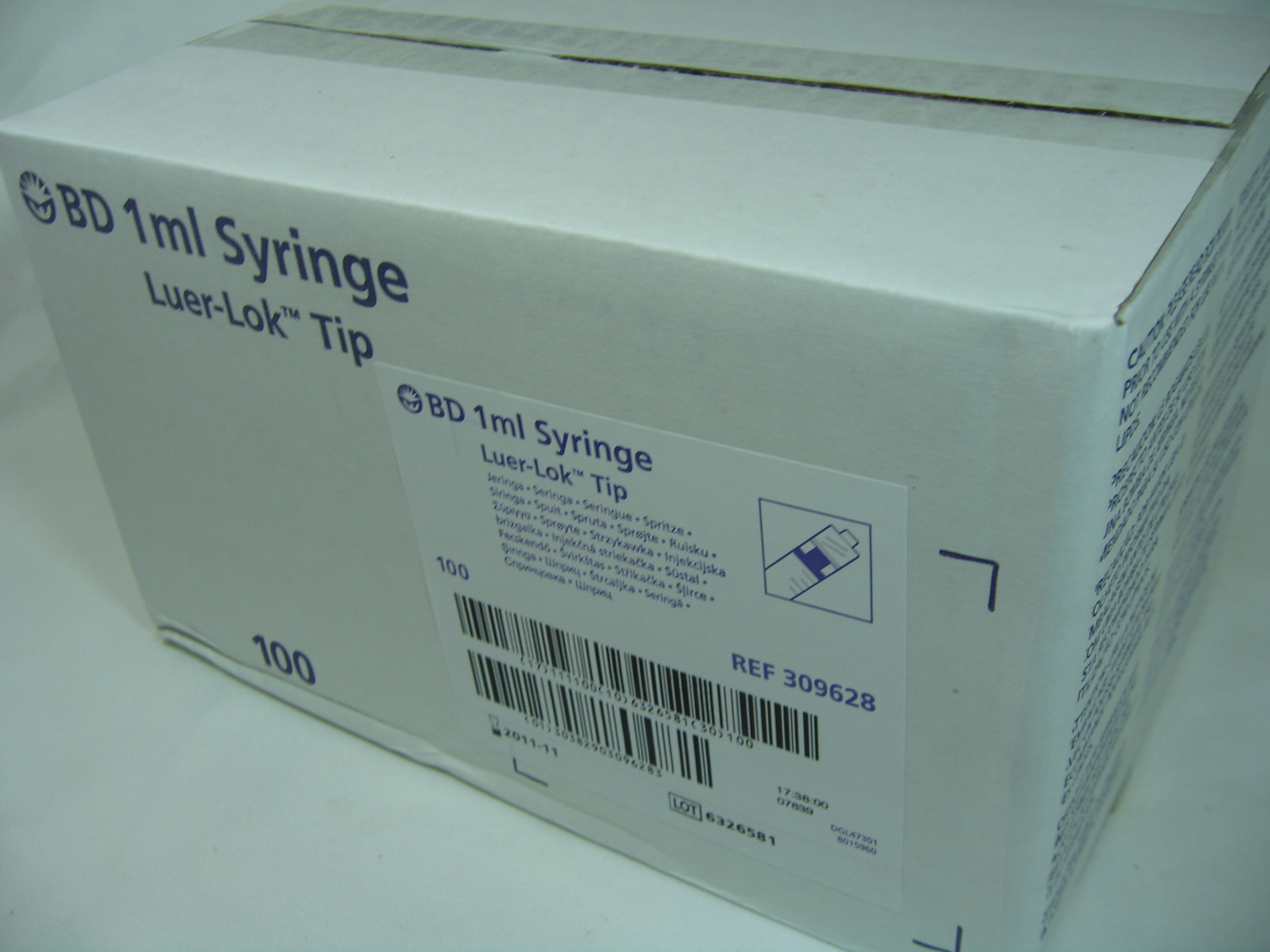 B/Dシリンジ - ルアーロック用